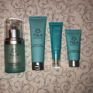 TULA skincare products